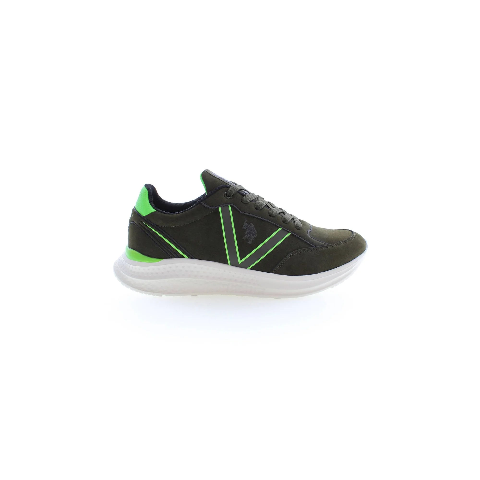 U.S. POLO Scarpe Sneakers Uomo Verdi con Dettagli a Contrasto U.S. Polo Best Price Verde - foto prodotto